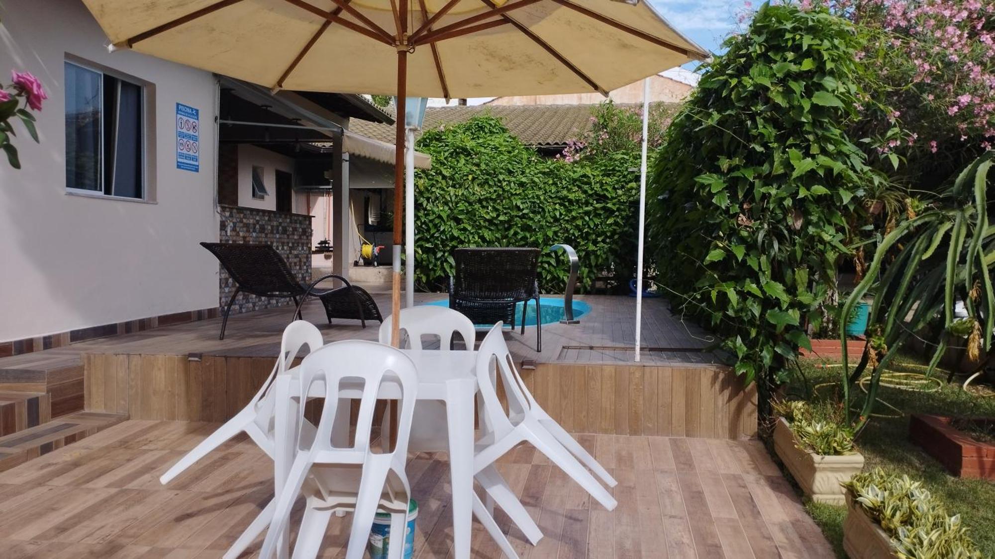 Casa C/ Piscina E Area Gourmet, 5 Min Da Praia. グアラパリー エクステリア 写真