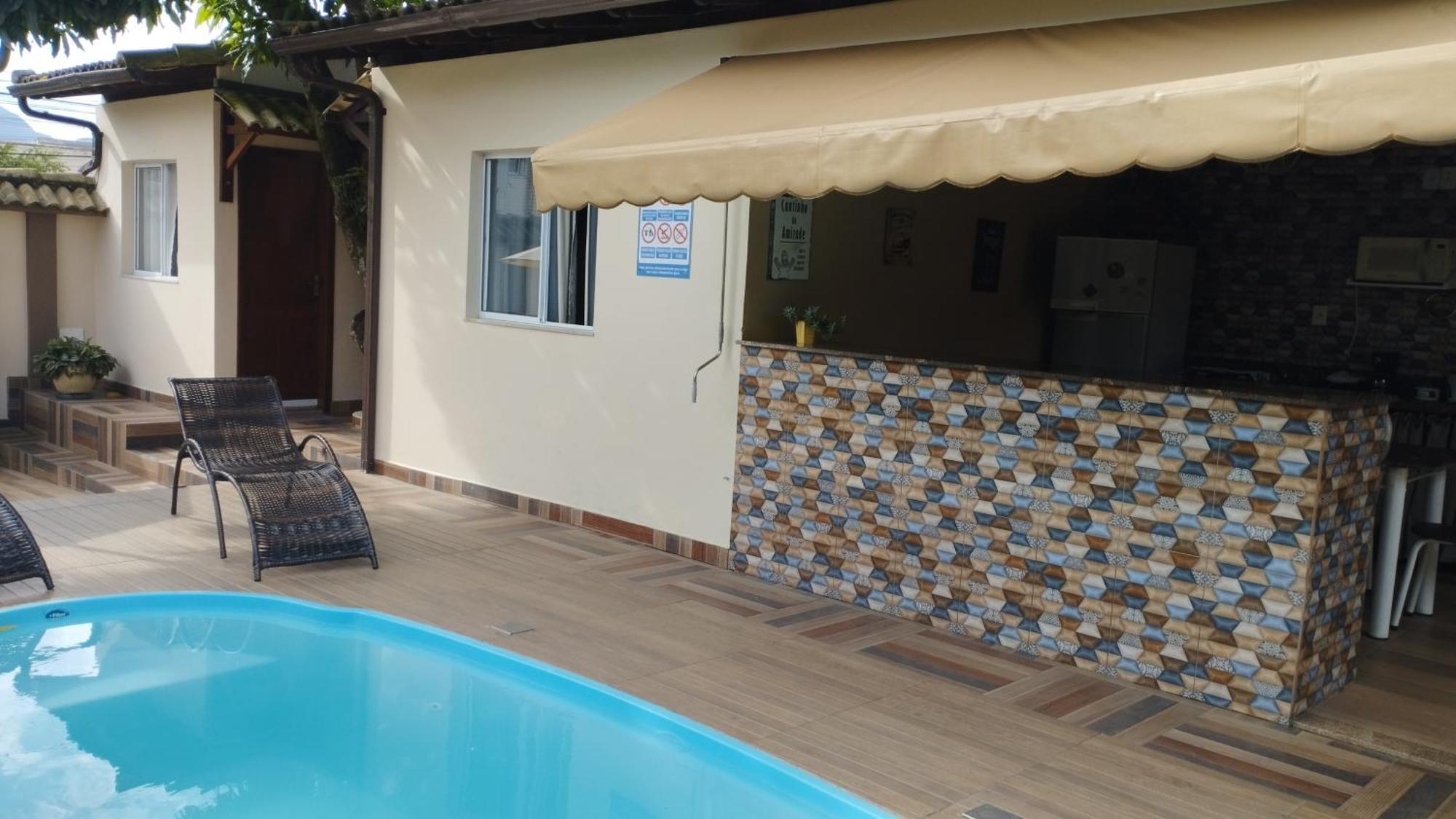 Casa C/ Piscina E Area Gourmet, 5 Min Da Praia. グアラパリー エクステリア 写真