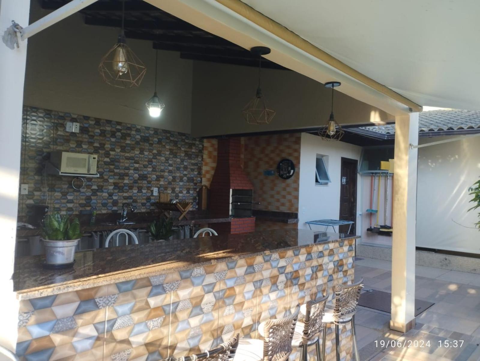 Casa C/ Piscina E Area Gourmet, 5 Min Da Praia. グアラパリー エクステリア 写真